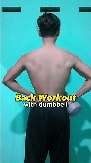 Building Buttocks Muscles Using Dumbbells ✅