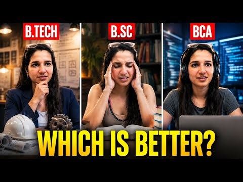 Is B.Tech/BCA/B.Sc. Worth It in 2026? Truth Every Student Must Know | Career RoadMap