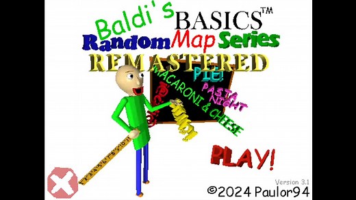Baldi's Basics Random Map Series Remastered - Baldi's Basics Mod