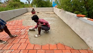 163K views · 482 reactions | Amazing Work in Cool roof Technology Of terrace mortar fixing | G.G.Construction | Facebook