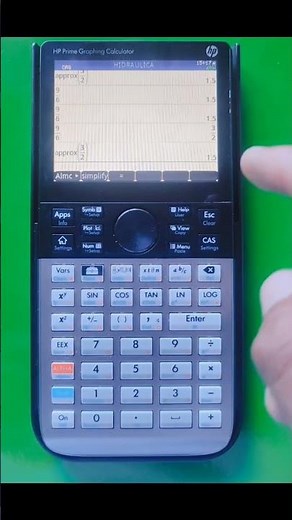 Your HP Prime calculator in fraction mode: How to quickly and easily switch back to decimal.
