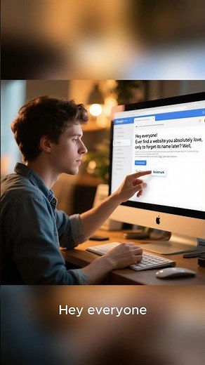 QUICK AND EASY WAY TO BOOKMARK WEBSITES IN GOOGLE CHROME :)