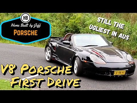 V8 Porsche first drive - Porsche 986 Boxster V8 engine swap track car build 18
