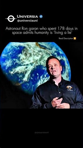 Astronaut: "We Are Living a Lie" (178 Days in Space)