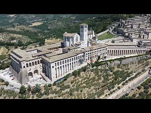 Assisi Basilica of Saint Francis and City Views by DRONE. Simply incredible. - Assisi Italy - ECTV