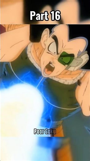 Piccolo’s Special Beam Cannon Hits Both Goku & Raditz! | Dragon Ball Z Part 16 #dragonballz #goku