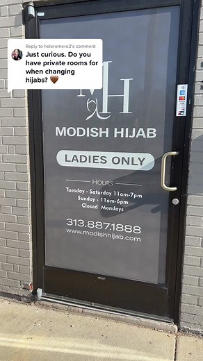 Replying to @heleromero2 We are your one stop Hjjab shop! We do #hijabstyling and makeup. You can also shop our hijab brand in store or shop online. We are located in #Dearborn Mi. To book your next appointment call us at 313-887-1888. #hijabshop😍 #hijabstoreonline #hijabstyles
