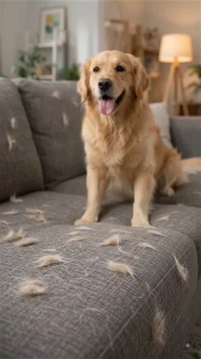 Remove Pet Hair From Your Sofa With This Simple Trick!