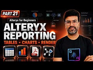 Alteryx Reporting Tools Full Course 2026 | Tables, Charts, Layout, Render, Email & Best Practices