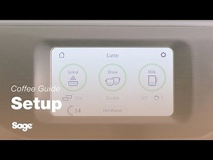 The Barista Touch™ | Programming your machine: An interface setup guide | Sage Appliances UK