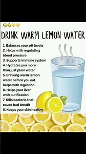 Drink Warm Lemon Water Every Morning | Benefits of Warm Lemon Water for Health & Wellness