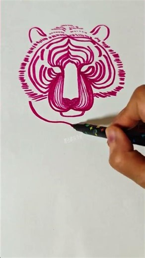 Fun And Simple Line Drawings~Use Toilet Paper To Draw A Beautiful Girl In Blue Cheongsam!