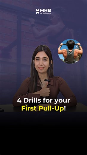 MHB Academy || Courses in Nutrition and Fitness on Instagram: "Most women don’t struggle with pull-ups because they’re “not strong enough.” They struggle because their bodies were never taught how to pull. Daily life is full of pushing, sitting, and carrying, but almost no vertical pulling. Over time, the back muscles that should lift your bodyweight stay asleep, while the arms try to do all the work and fail early. Pull-ups are not just about brute strength. They’re about ✅ Learning how to hang