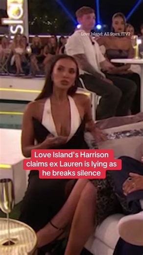 Harrison Addresses Lauren's Claims on Love Island