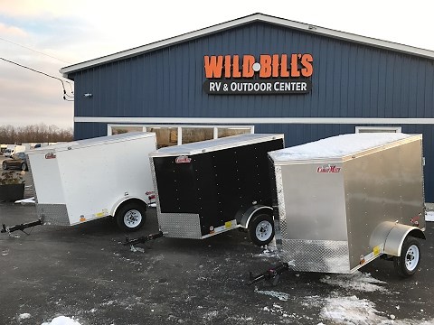 Wild Bill's compact 4 X 6 v nose enclosed trailer