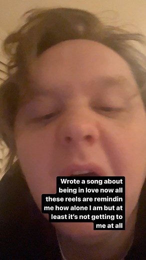 Lewis Capaldi on Instagram