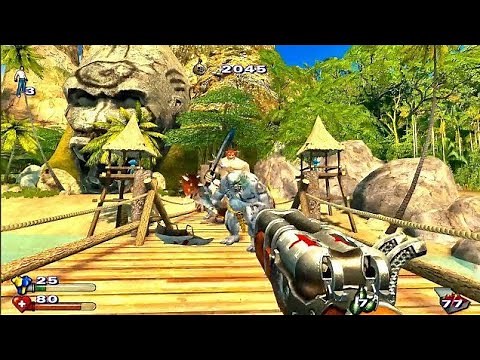 Serious Sam 2 | Mission 1 Jungle | Gameplay | Walkthrough | PC Gameplay | Full Gameplay | Speedrun