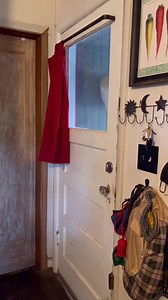 This is such a special piece of wood! It’s from a 1905 Chickering piano that belonged to an acquaintance of ours. John’s inspiration for the canister was the caterpillar from Alice in Wonderland. #accessibility video description: John opens a door to their house and walks in holding a light wood canister that he has made. The canister is shaped kind of like a beehive or caterpillar in segmented designs. The top has a lid with a little cup on it. The grain pattern resembles rainbows stacked on to