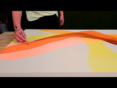 NEW!! Exceptional Transparent Layers - Just Water & Paint / Abstract Acrylic Painting