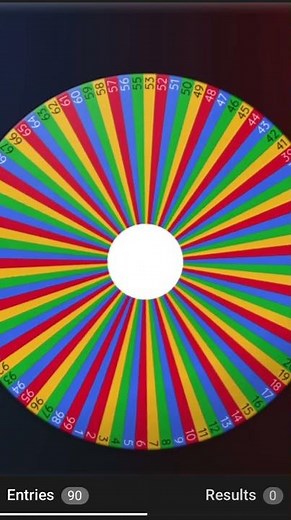 Day 11 of spinning a wheel with numbers 1-100