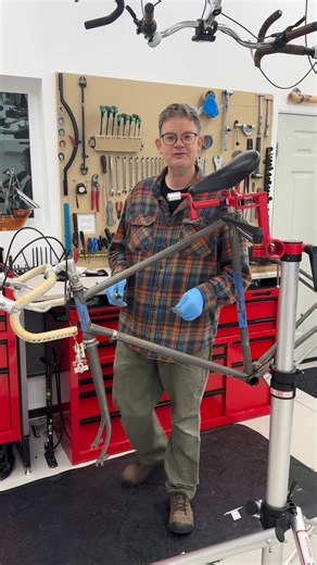 Cotter pin extraction by welding a bolt on to it and pulling it with a socket and a nut . Now this 1974 Raleigh Record can get on to the next phase of the mechanical restoration 😎 #raleighbikes #raleighbicycles #cotterpin #velovintage #luggedsteel #bikemechanic #moscowidaho #bicyclemechanic #palouse #bicicleta #bikeshop #lcvalley #pullmanwashington #efficientvelotools #classicbicycle | B & L Bicycles