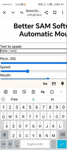 How to make fatal error's voice