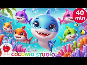 Baby Shark Song for Kids 🦈 | 1 Hour Nursery Rhymes for Toddlers & Preschool