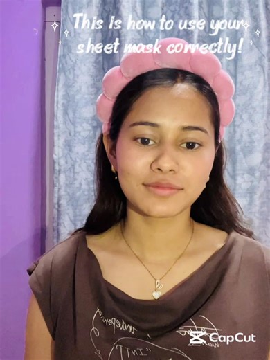 How to Use a Sheet Mask Correctly in Three Steps