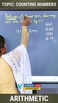Counting Numbers for Exams | Fast & Easy Methods #mathstricks #arthematic #ytshorts