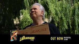 Talk about a face lift… Jenkins (John Larroquette) body-swaps with a deadbeat slacker in Season 4 of THE LIBRARIANS. Out now on DIGITAL & DVD. | Icon Film Distribution ANZ
