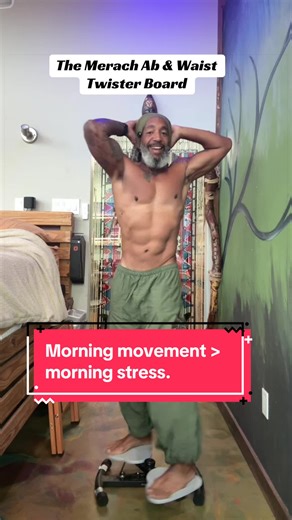 Your body doesn’t always need intensity… sometimes it just needs movement. A few gentle twists in the morning can wake up your spine, loosen your hips, and calm your nervous system before the day even starts. Start your day with motion, not stress. #movementismedicine #over40 #nervoussystemhealing #merachfitness #fatburning