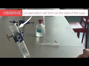 Testing for ions - AMMONIUM
