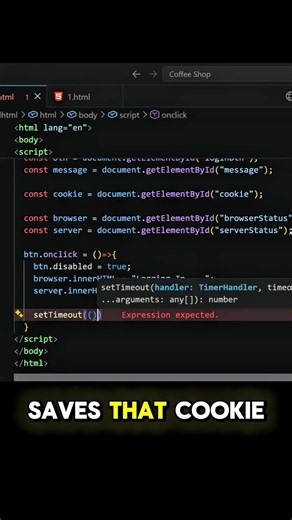 How Do Websites Remember You're Logged In? 🍪😳 #viral #shorts #coding #programming #javascript