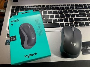 Box Opening & Review of Logitech M185 Wireless Mouse $14.49 #logitechmouse #logitech #mousegaming