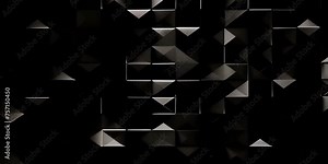 rendering 3d wallpaper desktop 8k space copy with texture background polygon geometric twinkling poly low grey charcoal dark tileable backdrop pattern mosaic triangle black luxe rich seamless