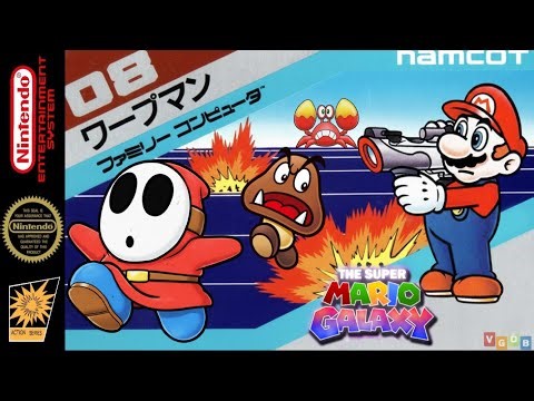 Super Mario Galaxy (NES) Hack of Warpman