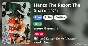 Hanzo The Razor: The Snare (1973)