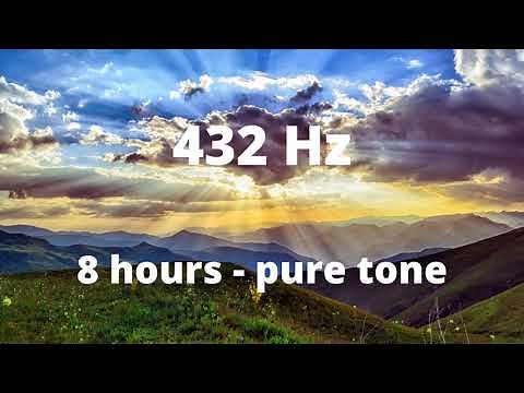 432 Hz | pure tone | The Mother of all healing frequencies | 8 hours