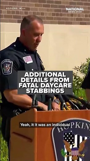Additional updates on fatal Minnesota daycare stabbing