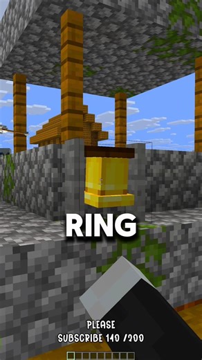 Do You Know This in Minecraft? Ring the Bell During Raids 😳 (Day 4)