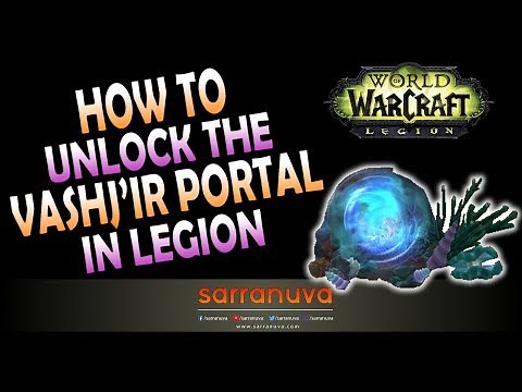 How To Unlock The Vashj'ir Portal - Still works for The War Within