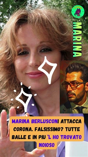 Marina Berlusconi "Falsissimo e'veramente noiosissimo" #falsissimo #short #marinaberlusconi
