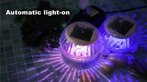 Watch Color Changing Solar Floating Light for Pool on Amazon Live