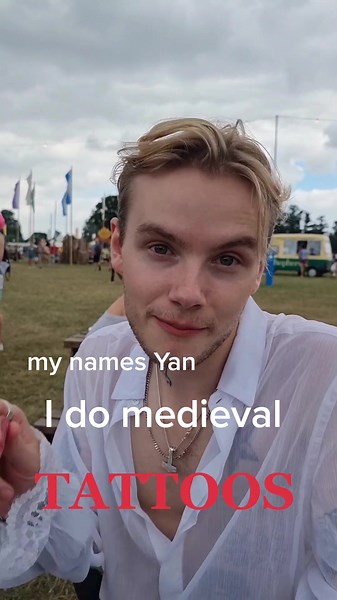 medieval boy doing medieval tattoos. artofgoldtattoo@gmail.com to book,based In London. #tattootiktok #tattoogirl #tattooideas #tattooshoptok #medievaltiktok #tattoolover #london #londontattoo #tattoo #blackworktattoo ##fyp #edit