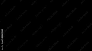 Line curve Animation with transparent background