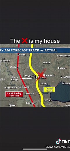 #louisina #track #weather yea that tack was off by about 20 miles and it made all the difference. Scarriest night of my life . #albany #albanystrong