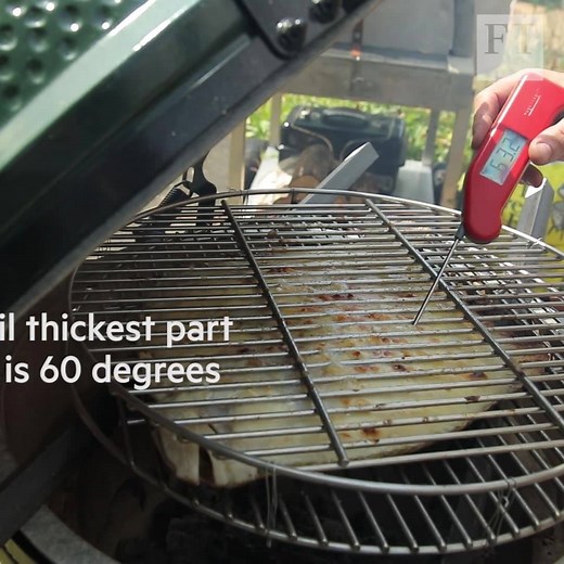 54K views · 97 reactions | It's become the most fashionable stunt dish in London restaurants. Here's how to barbecue turbot at home — just make sure you've got a wire cutter to hand. See more at: https://on.ft.com/2whJaCR | Financial Times | Facebook