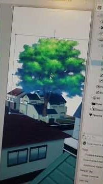 Making Webtoon Backgrounds in 1 Minute