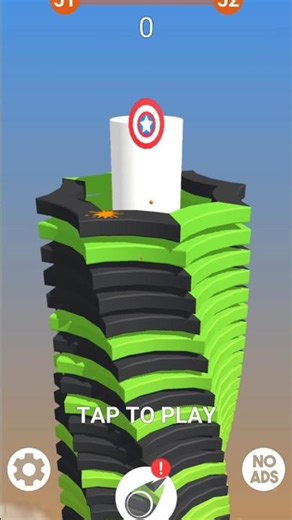 Stack Boll level 27 #games #shorts