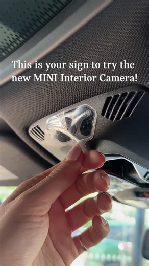 Say hello to smarter driving with the new interior camera in MINI. From added security to capturing your favourite moments on the road, it’s tech that keeps up with your lifestyle — and your adventures. #MINIInnovation #InteriorCamera #DriveMINI #SytnerMINI #SmartDriving | Sytner MINI
